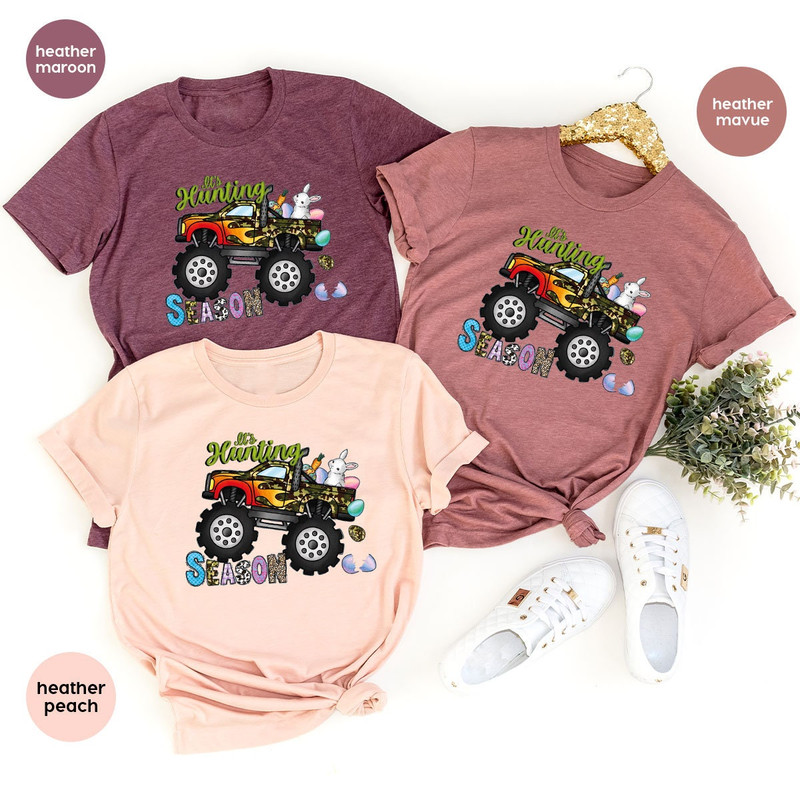 Easter Day Clothing, Easter Bunny Shirt, Easter Eggs Crewneck Sweatshirt, Kids Easter T-Shirt, Easter Gifts, Easter Graphic Tees - 3.jpg