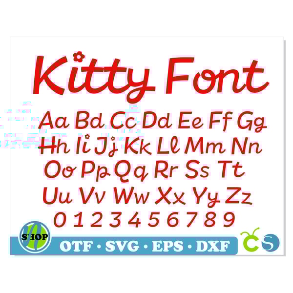 Hello Kitty Cursive Font