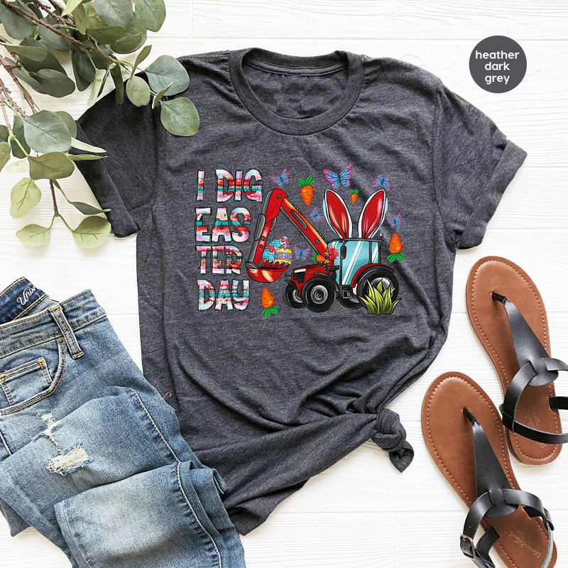Easter Day Outfit, Happy Easter Crewneck Sweatshirt, Kids Easter T-Shirt, Easter Eggs Shirt, Easter Gift, Gifts for Him, Easter Graphic Tees - 4.jpg