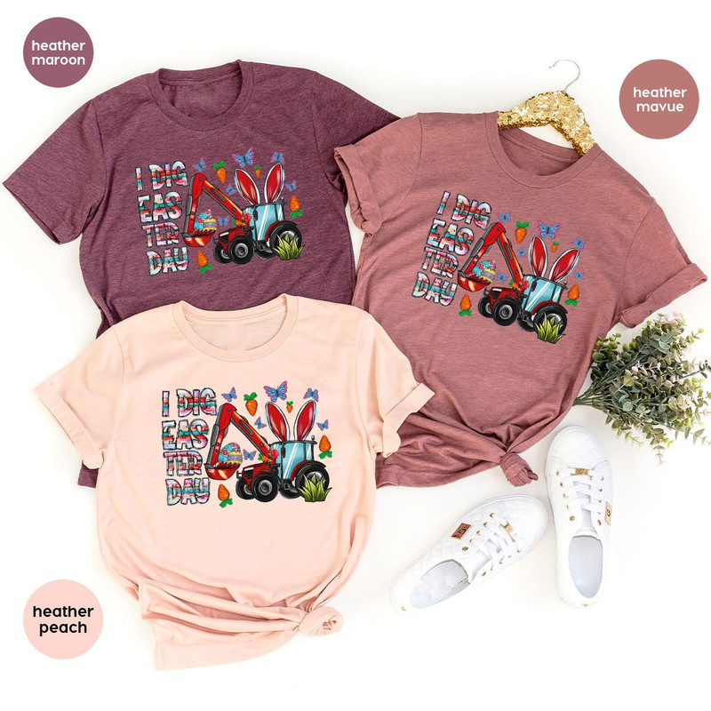 Easter Day Outfit, Happy Easter Crewneck Sweatshirt, Kids Easter T-Shirt, Easter Eggs Shirt, Easter Gift, Gifts for Him, Easter Graphic Tees - 5.jpg