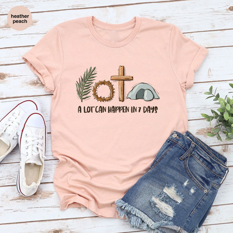 Easter Shirt, Christian T-Shirts, Christian Gifts, Jesus Crewneck Sweatshirt, Easter Shirts for Women, Gift for Her, Religious Outfit - 5.jpg