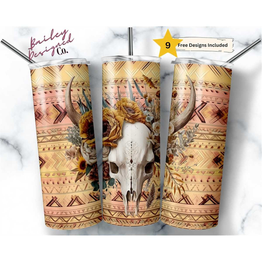 MR-146202322935-boho-bull-skull-20-oz-skinny-tumbler-sublimation-design-image-1.jpg