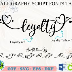 loyalty font with hearts | valentines day font, script font, valentine font, cute font love font, heart font