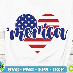 merica heart american flag png svg, 4th of july svg png, merica svg png, america svg, love usa svg, american flag svg