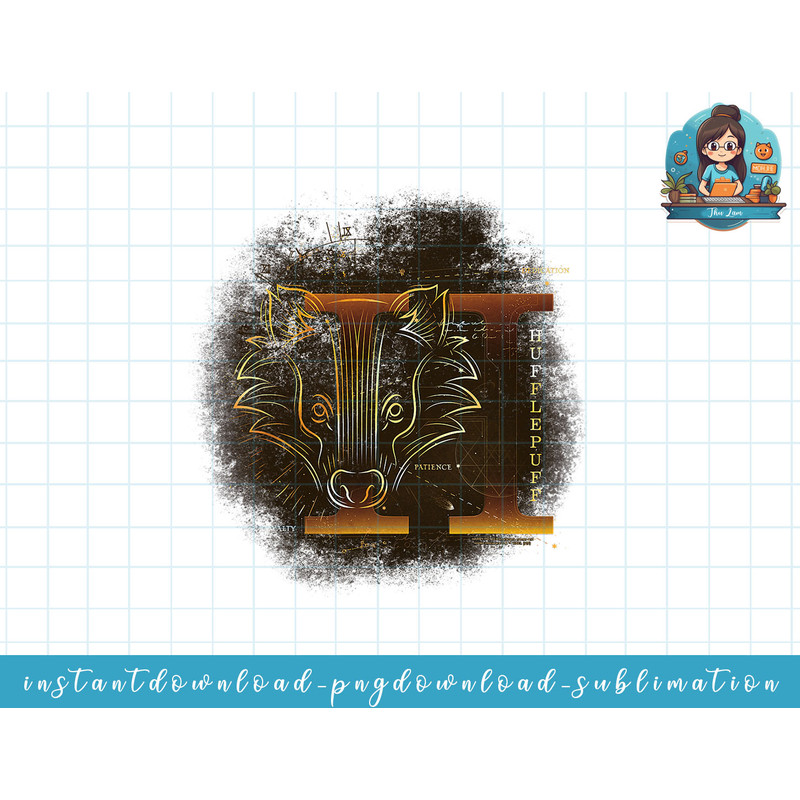 Harry Potter Celestial Nomad Hufflepuff png, sublimate, digital download.jpg