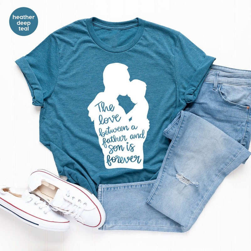 Fathers Day Gifts, Matching Daddy and Son Graphic Tees, Dad Birthday Gift, Daddy TShirt, Dad Outfit, Fathers Day TShirts, Papa Gift from Son - 8.jpg