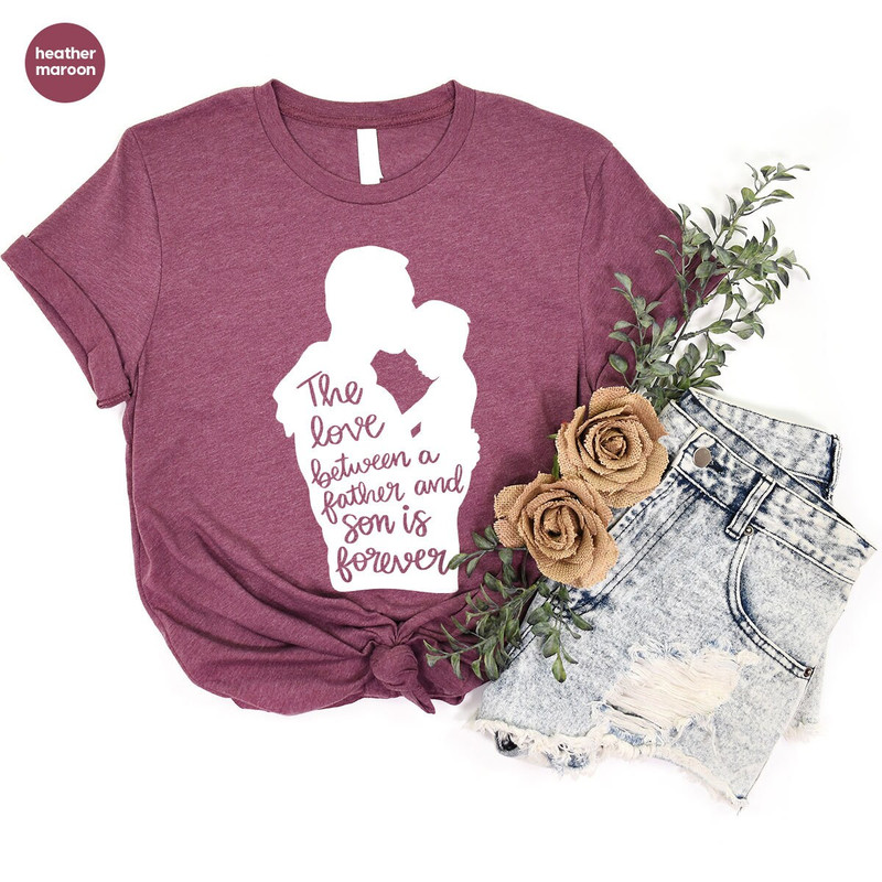 Fathers Day Gifts, Matching Daddy and Son Graphic Tees, Dad Birthday Gift, Daddy TShirt, Dad Outfit, Fathers Day TShirts, Papa Gift from Son - 9.jpg