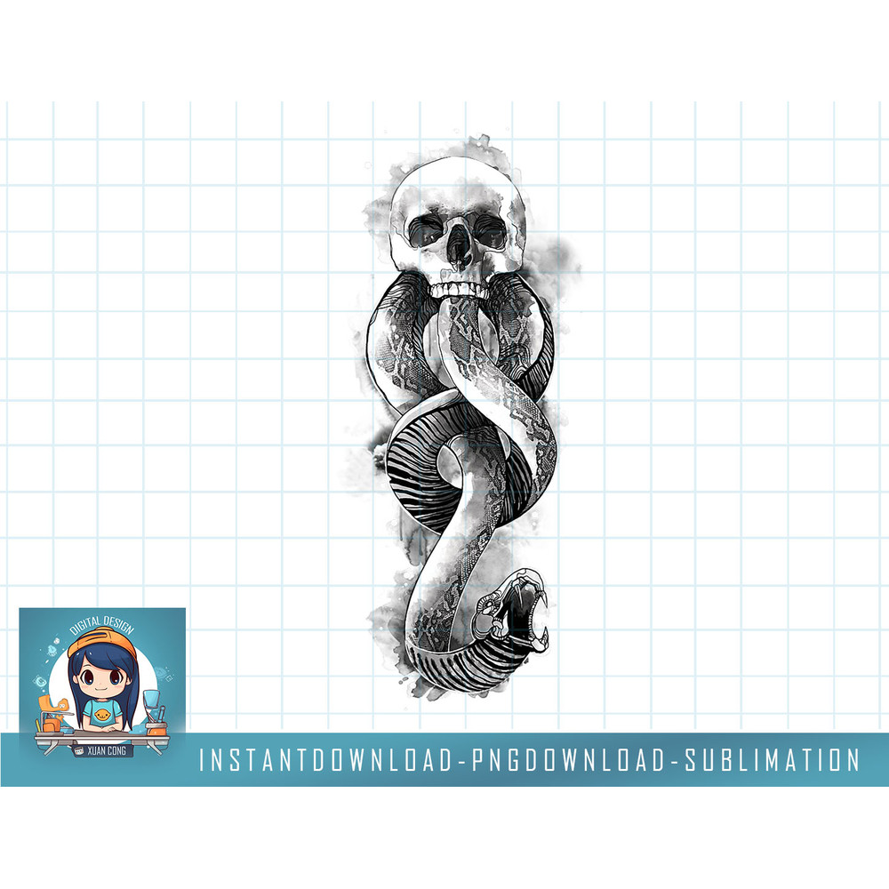 Harry Potter Dark Mark Mystic Wash png, sublimate, digital download.jpg