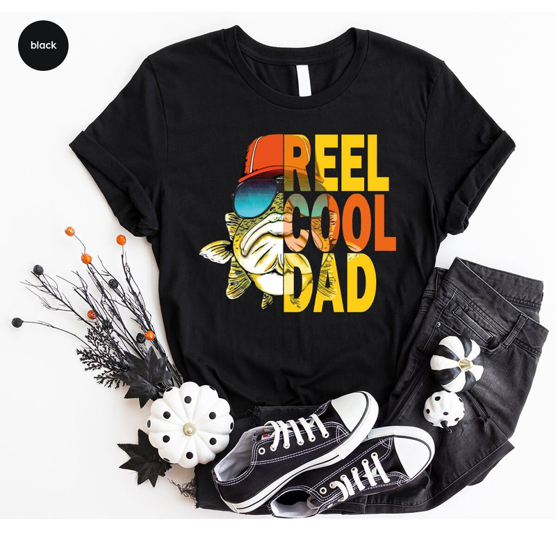 Fishing Gifts, Cool Fisherman Graphic Tees, Fathers Day Gift, Dad Birthday Gift, Trendy Fishing Clothing, Grandpa Gifts, Papa T Shirt - 7.jpg