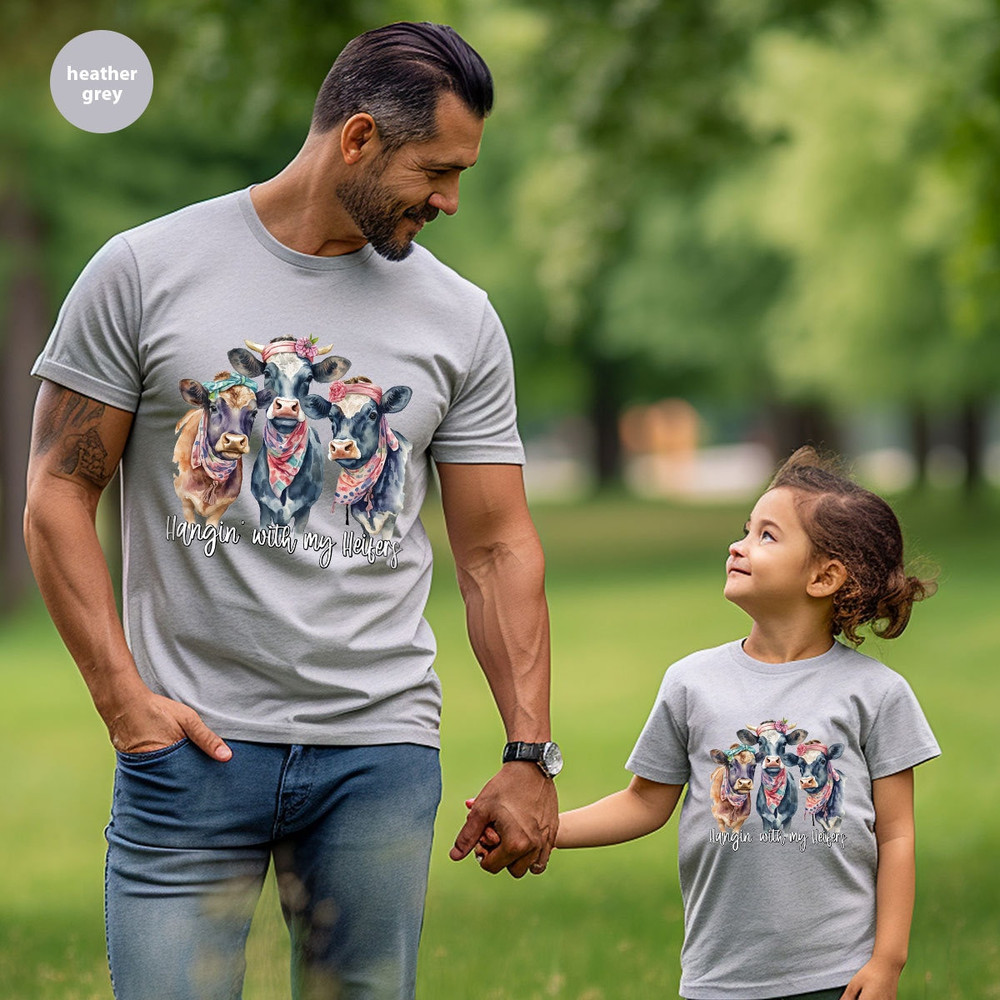 Floral Cow Shirt, Funny Cows Graphic Tees, Cool Flower TShirt, Farm Vneck Shirt, Shirts for Women, Cute Toddler T-Shirts, Groovy Clothing - 5.jpg