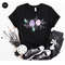 Floral Graphic Tees, Botanical T-Shirt, Flower Shirt, Gifts for Her, Plant Shirt, Nature Vneck Shirt, Gift for Mom, Shirt for Women - 4.jpg
