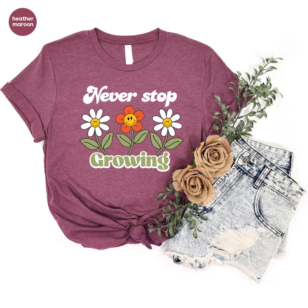 Floral Graphic Tees, Mothers Day Gift, Flower Shirt, Mom Gift, Plant Shirt, Gift for Mom, Mothers Day Shirt, Mom T-Shirt, Gift for Her - 3.jpg