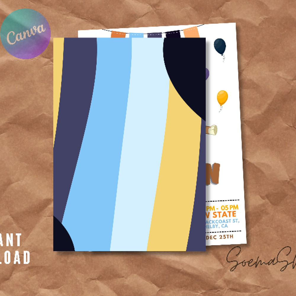 Blue Puppy Two Birthday Party Editable Invitation (2).jpg