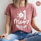Floral Mothers Day Shirt, Mothers Day Gift, Gift for Mother, Cute Mama Vneck T-Shirt, Cute Graphic Tees, New Mom Gifts, Best Mom T Shirt - 2.jpg