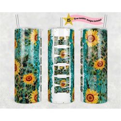 meme sunflower wrap 20oz skinny straight tumbler png instant download sublimation printable instant download - leopard p