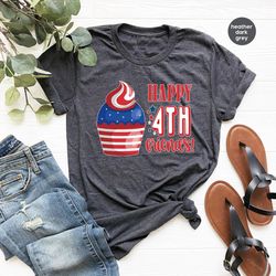 fourth of july gifts, cupcake graphic tees, patriotic tshirt, independence day shirt, 4th of july shirt, liberty outfit,