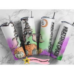 halloween 20 oz skinny tumbler bat shit crazy sublimation design png, digital, autumn design, witchy vibes tumbler, spoo