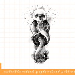harry potter dark mark ink png, sublimate, digital download