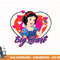Disney Snow White Big Heart Valentine Graphic T-Shirt png, sublimation, digital print.jpg