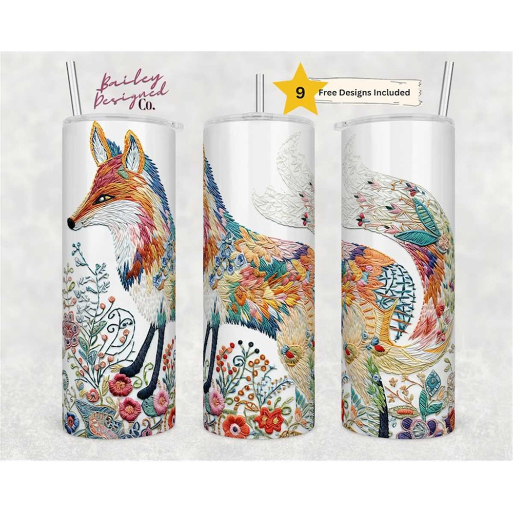 MR-1462023225637-embroidered-fox-20-oz-skinny-tumbler-sublimation-design-image-1.jpg