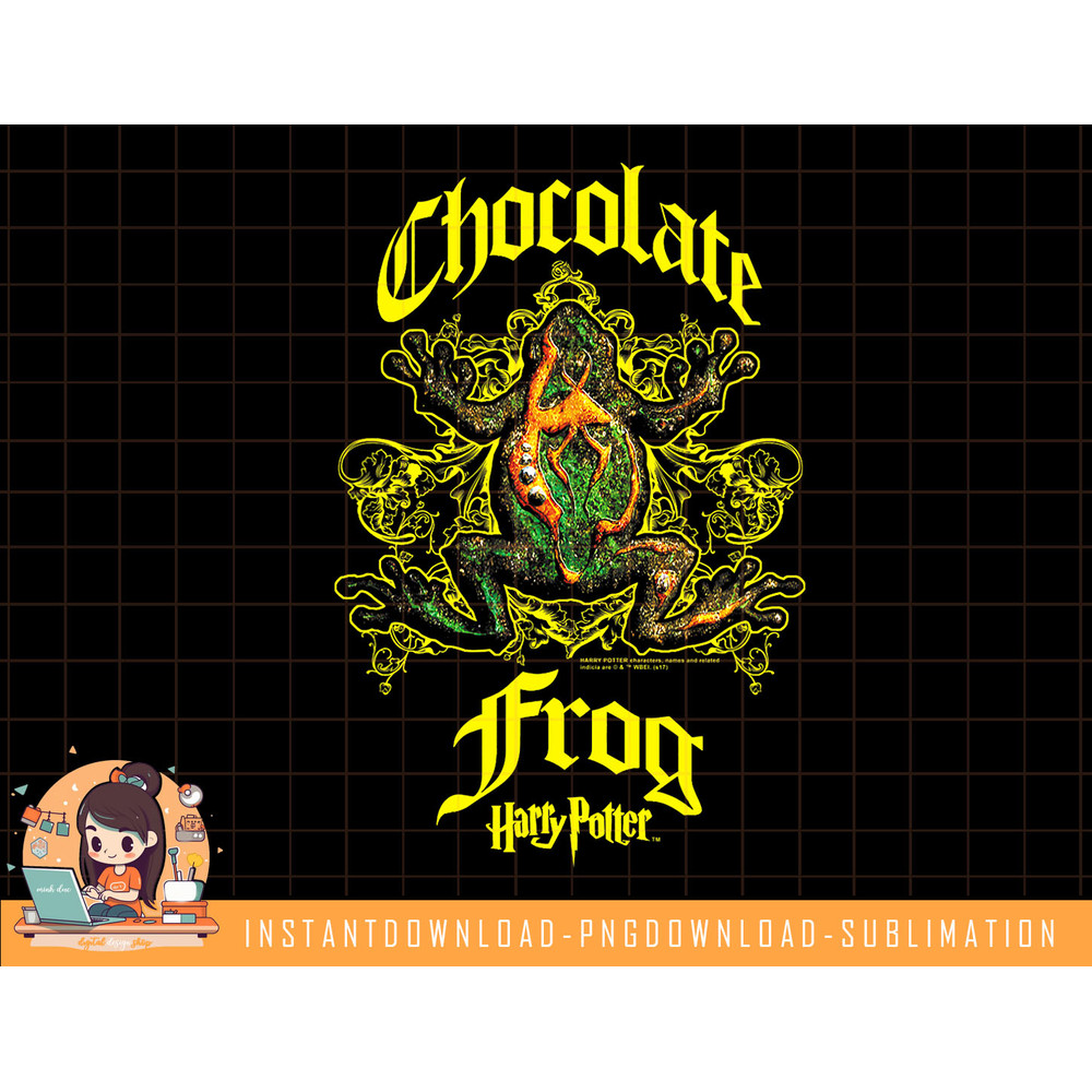 Harry Potter Chocolate Frog png, sublimate, digital download.jpg