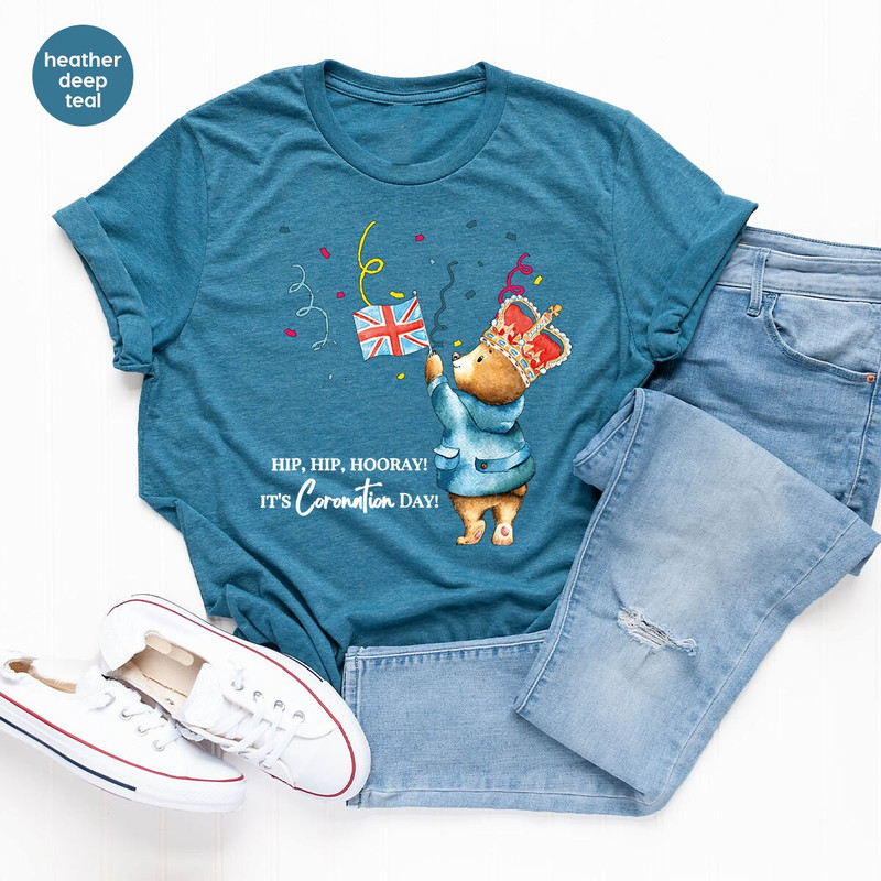 Funny British Coronation Shirt, King Charles III Graphic Tees, 6th May 2023 Shirt, Coronation Day Gifts, Coronation Party Tees - 4.jpg