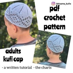 DIY kufi cap for men and boy