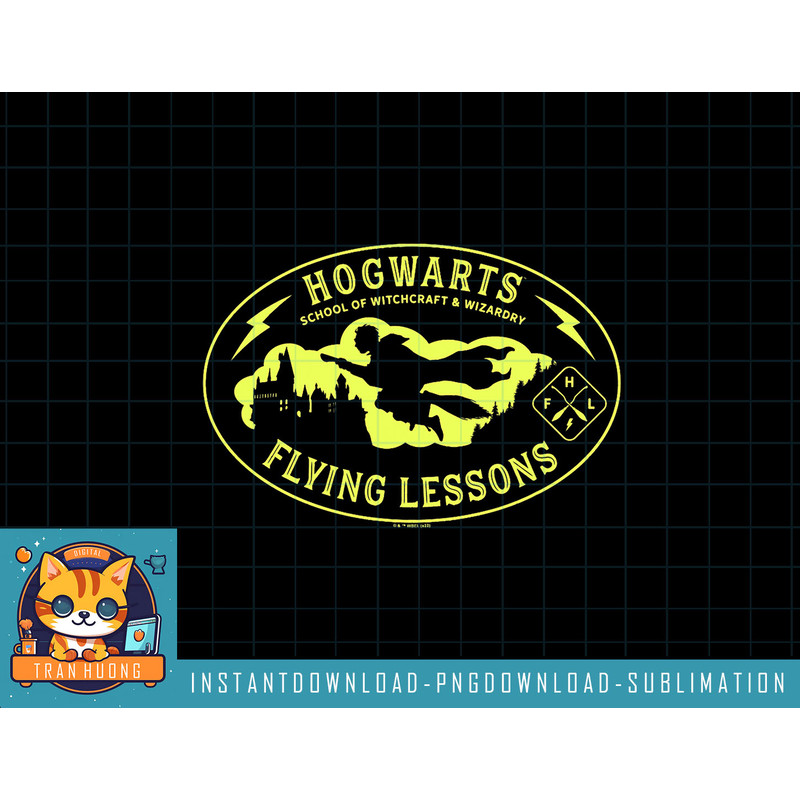 Harry Potter Deathly Hallows 2 Hogwarts Flying Lessons Logo png, sublimate, digital download.jpg