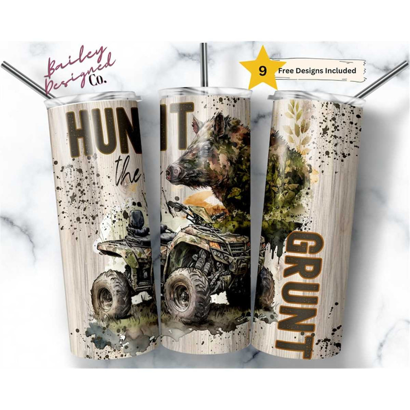 MR-1462023231454-hunt-the-grunt-20-oz-skinny-tumbler-sublimation-design-image-1.jpg