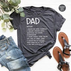 funny dad shirt, dad definition shirt, daddy t shirt, new dad gifts, cool dad shirts, father's day shirt, best father t