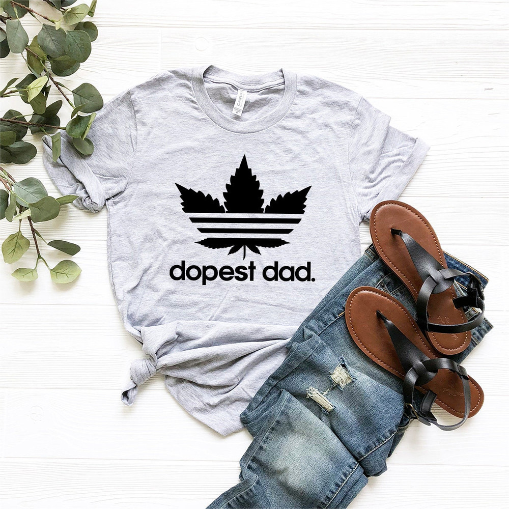 Funny Dad Shirt, Dad Gift, Marijuana Gift, Dopest Dad T Shirt, Cannabis Tshirt, Weed Dad Shirt, 420-Weed Shirt - 3.jpg