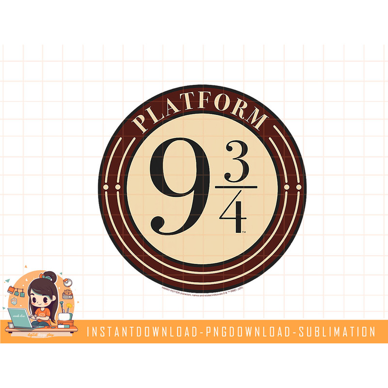 Harry Potter Classic Platform Logo png, sublimate, digital download.jpg