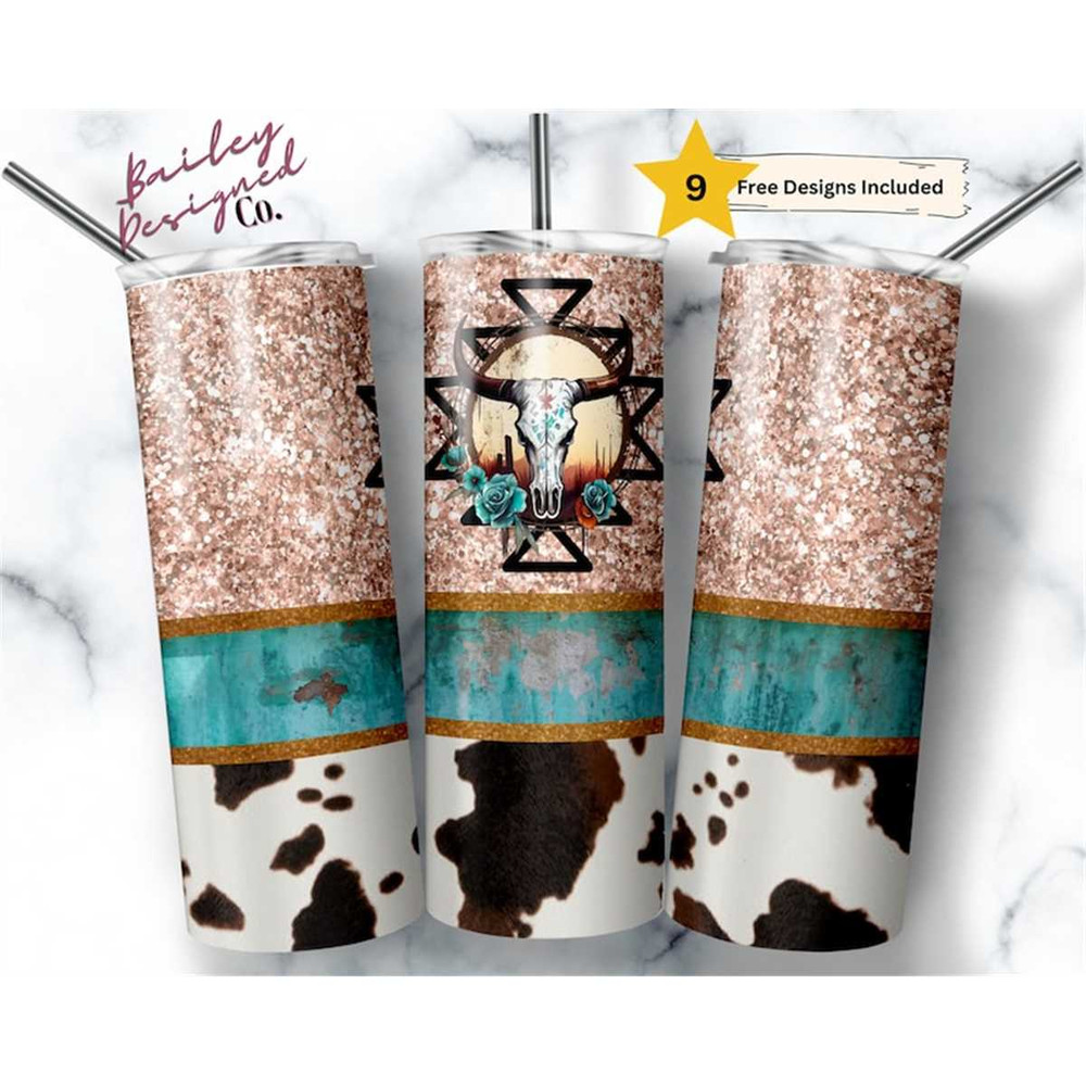 MR-1462023234234-rustic-bull-skull-20-oz-skinny-tumbler-sublimation-design-image-1.jpg