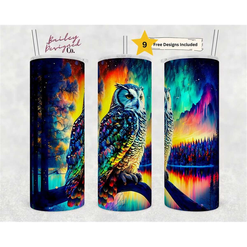 MR-156202305351-alcohol-ink-northern-lights-snowy-owl-20-oz-skinny-tumbler-image-1.jpg