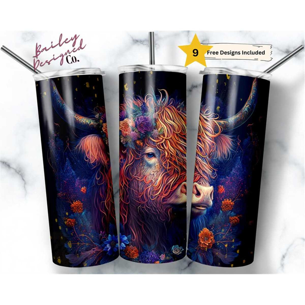 MR-15620231550-magical-highland-cow-20-oz-skinny-tumbler-sublimation-design-image-1.jpg