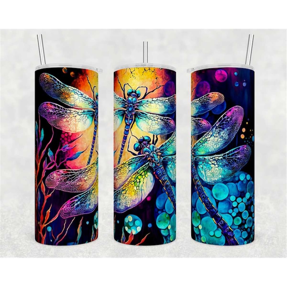 MR-156202313437-alcohol-ink-dragonflies-20oz-skinny-tumbler-sublimation-image-1.jpg