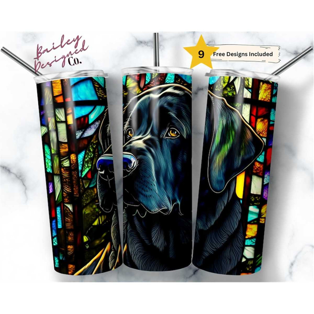 MR-1562023273-stained-glass-black-lab-20-oz-skinny-tumbler-sublimation-image-1.jpg
