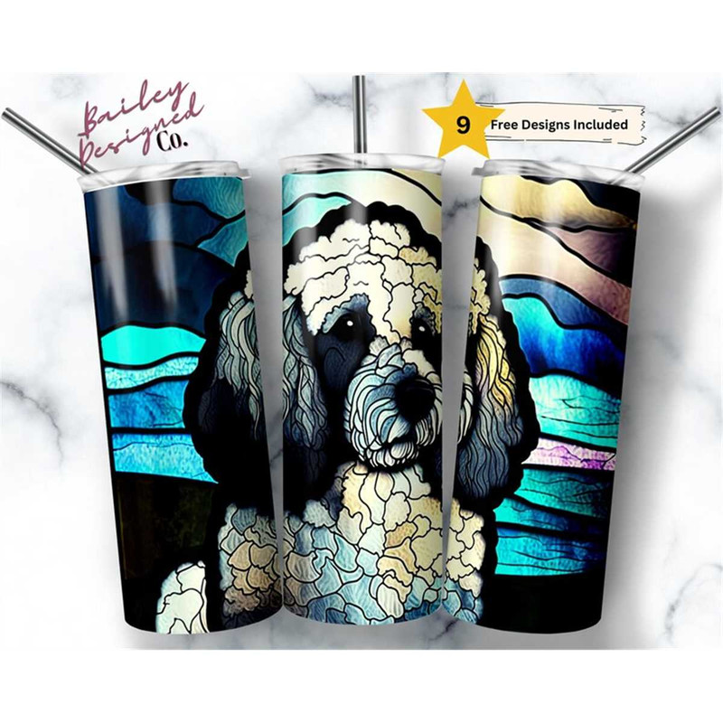 MR-156202322649-stained-glass-black-and-white-poodle-dog-20-oz-skinny-tumbler-image-1.jpg