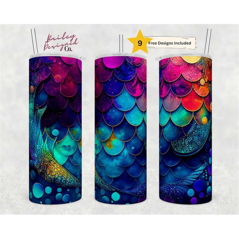 MR-156202323420-alcohol-ink-mermaid-scales-20-oz-skinny-tumbler-sublimation-image-1.jpg