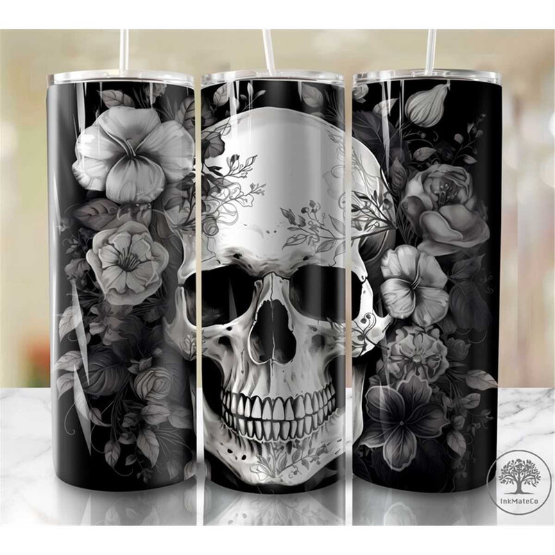 MR-156202324249-skulls-wildflowers-water-falls-wallpaper-20-oz-skinny-tumbler-image-1.jpg