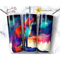 alcohol ink northern lights  20 oz skinny tumbler sublimation design digital download png instant digital only, nature f