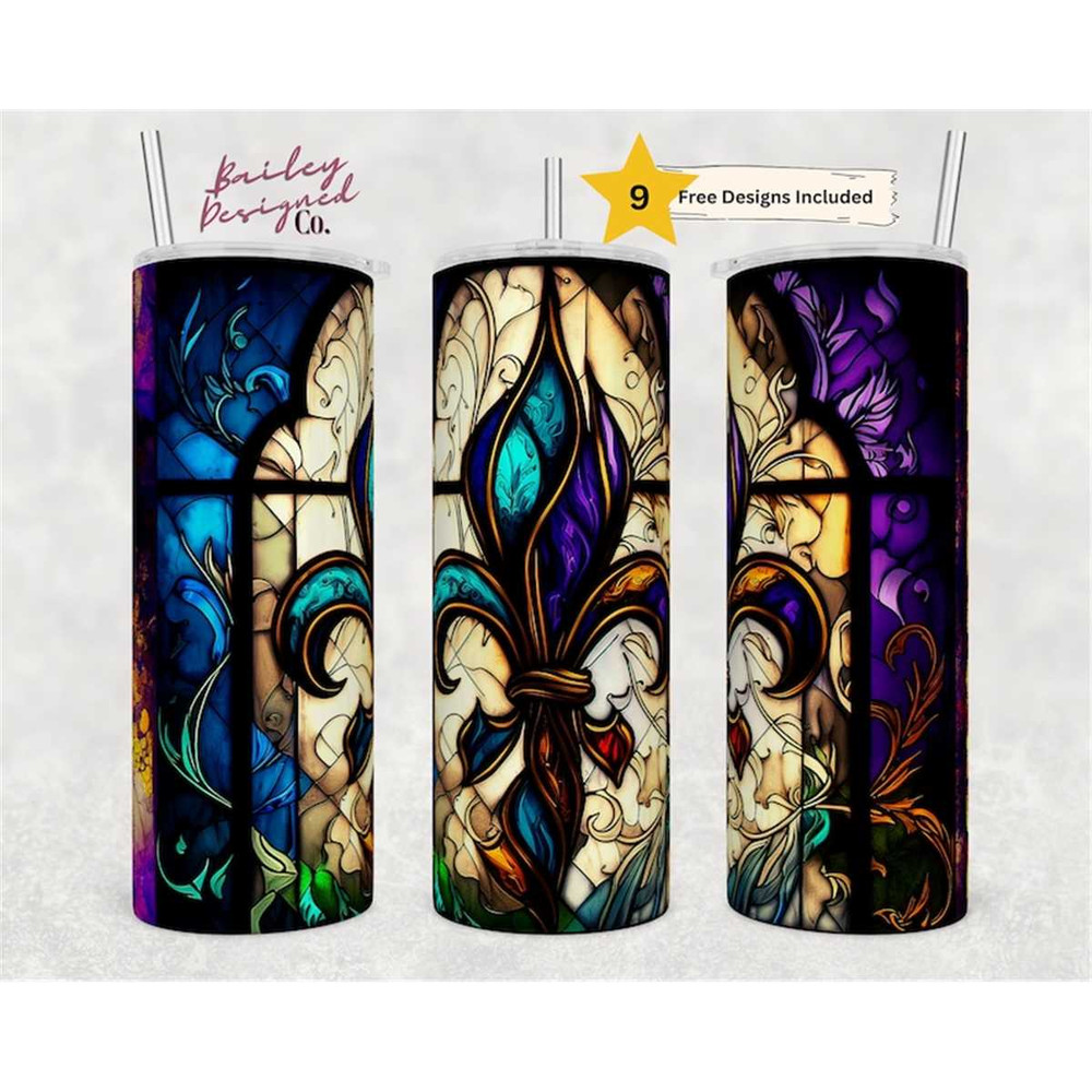MR-156202331811-stained-glass-fleur-de-lis-20-oz-skinny-tumbler-sublimation-image-1.jpg