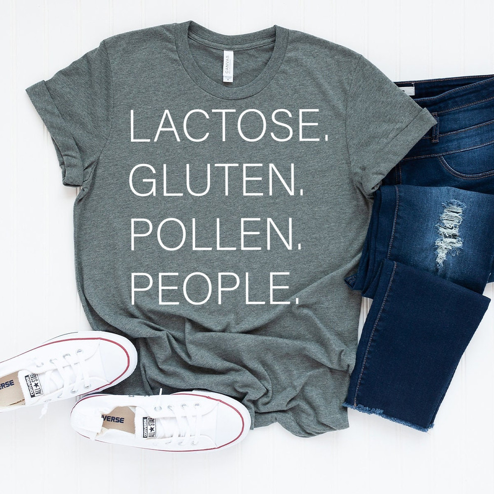 Funny Introvert Shirt, Introverted T Shirt, Unsocials  Tee, Lactose Gluten Pollen People Shirt, Introvert T Shirt, Introvert Gift - 1.jpg