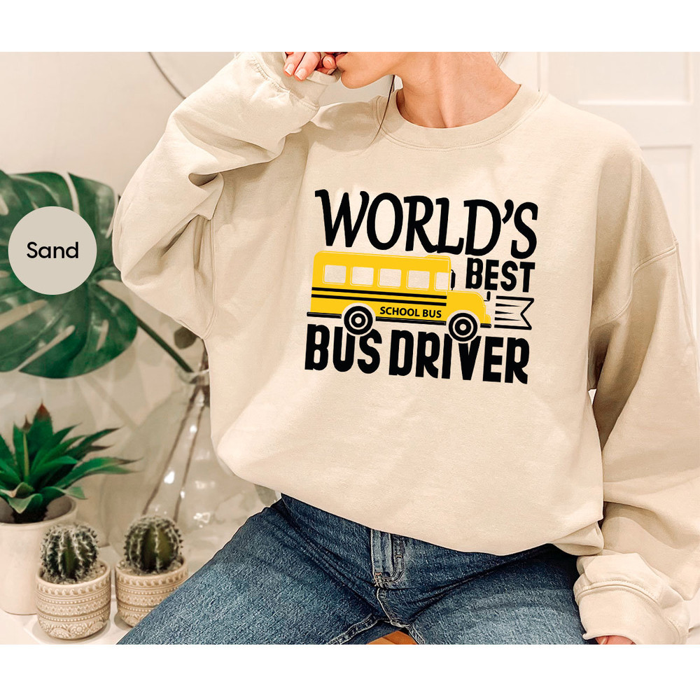 Funny School Bus Driver Shirt, Gift for Bus Driver, Best Bus Driver Shirt, Back To School Tee, School Bus Tee, Bus Driver Appreciation Gift - 7.jpg