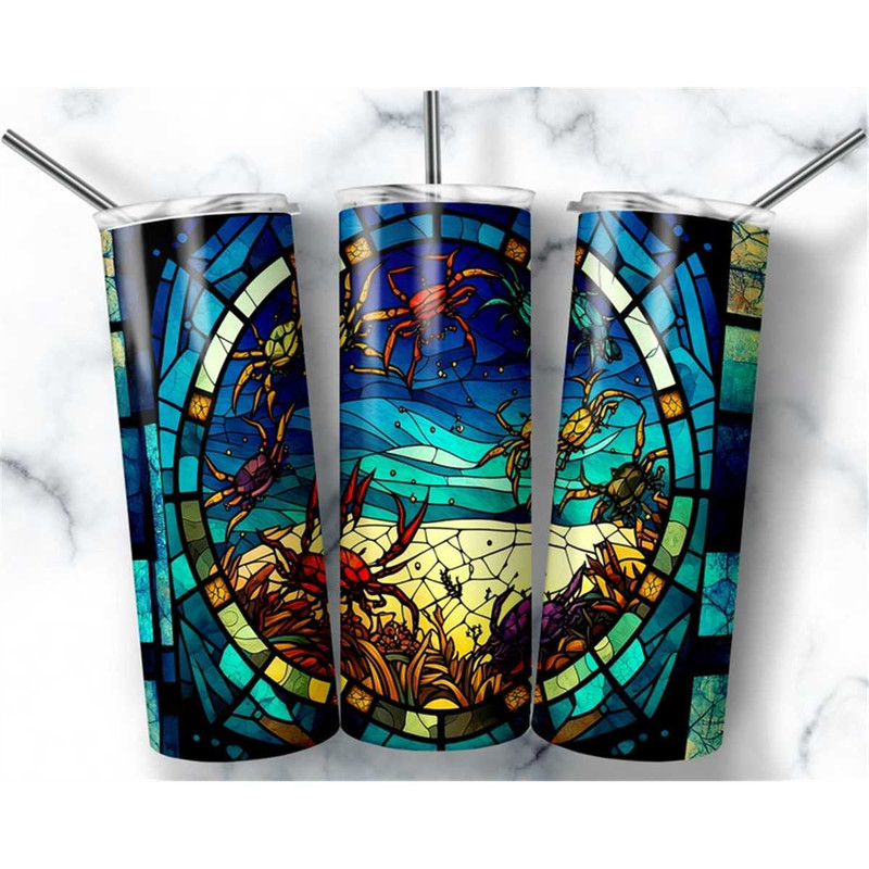 MR-156202335950-stained-glass-beach-crabs-20oz-skinny-tumbler-sublimation-image-1.jpg