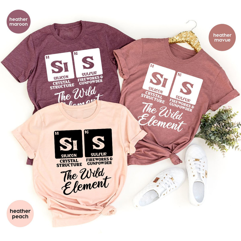 Funny Sister Shirt, Sister Gift, Matching Sister T-Shirts, Periodic Table Graphic Tees, Gift from Sister, Birthday Gifts for Sister - 3.jpg