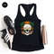 Funny Skull Tank, Beach Tank, Summer Graphic Tees, Vacation Tank, Holiday Vneck Tank, Skeleton Tank, Travel Tee, Gift for Her - 3.jpg