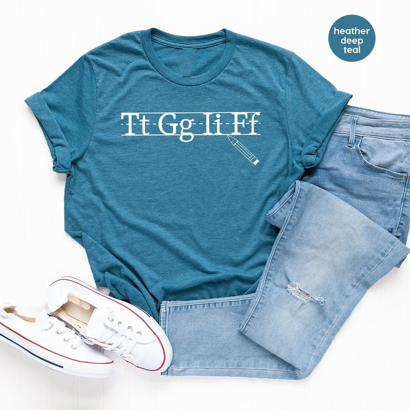 Funny Teacher Shirt, Black Board Shirt, Tt Gg Ii Ff Teacher Shirt, Shirt For Teachers, Teaching Shirt, Teacher Gifts, Kindergarten Shirt - 2.jpg