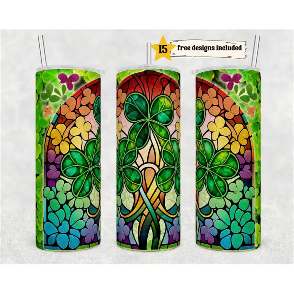 MR-156202341125-stained-glass-shamrocks-20-oz-skinny-tumbler-sublimation-image-1.jpg