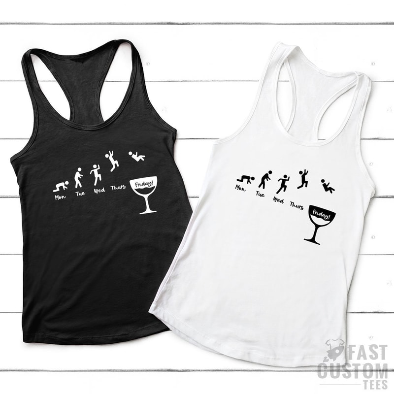 Funny Weekend Shirt, Happy Weekend Shirt, Wine Lover Shirt, Funny Wine Shirt, Week Days Shirt, Friday Shirt - 8.jpg